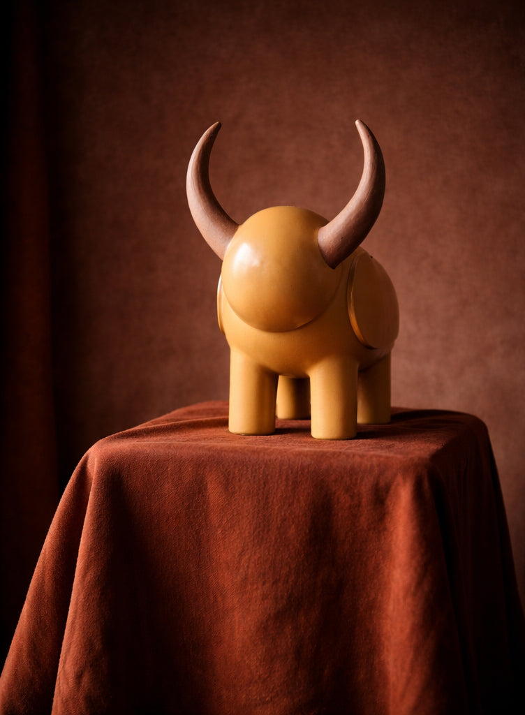 Longhorn Bully in Golden Haze