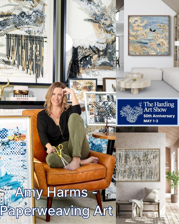 Amy Harms Paperweaving Art