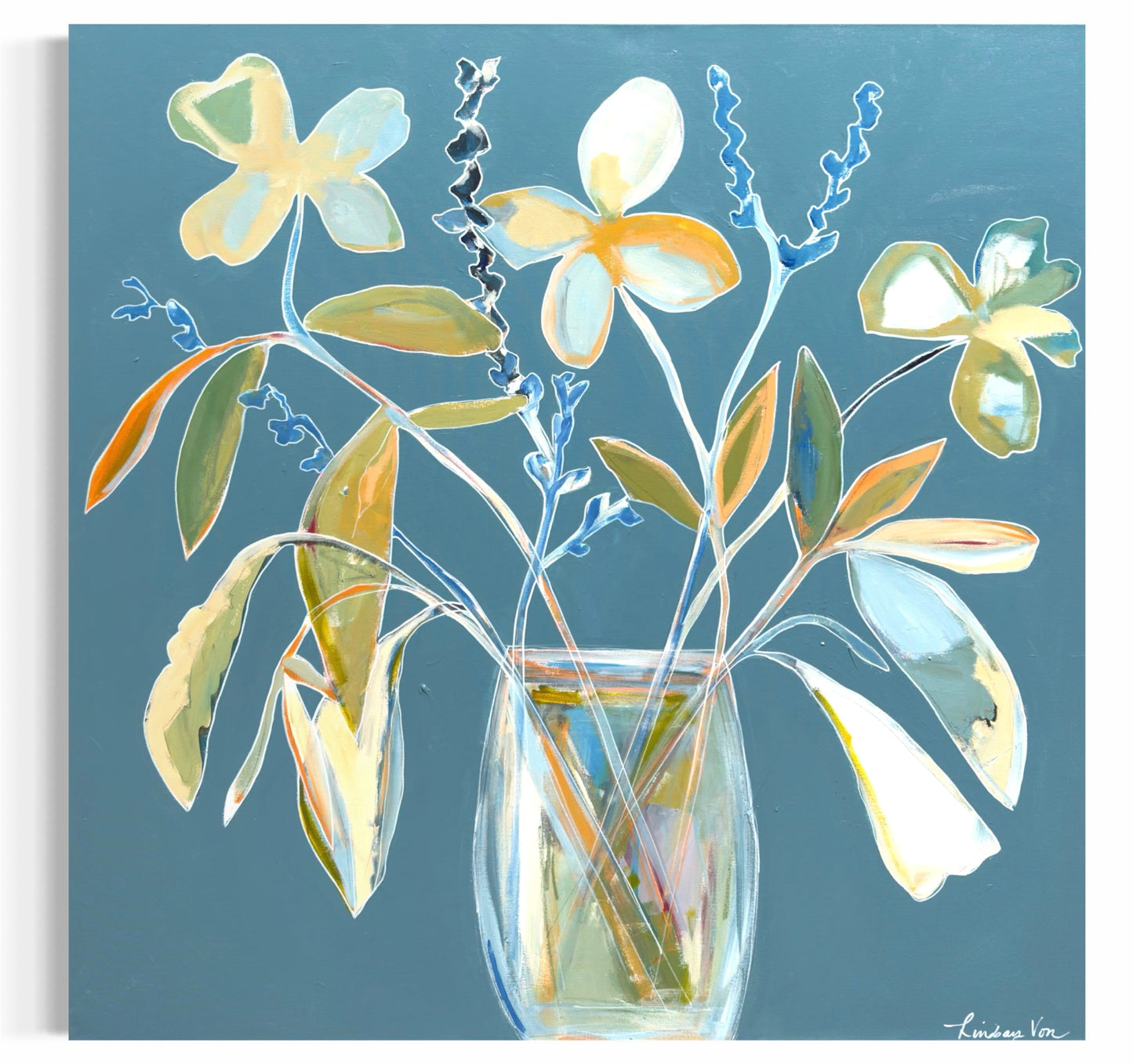 Blue Minitas Beach Blooms